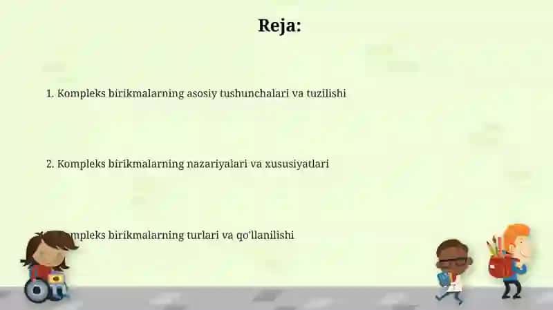 Kompleks birikmalar va ularning turlari 2