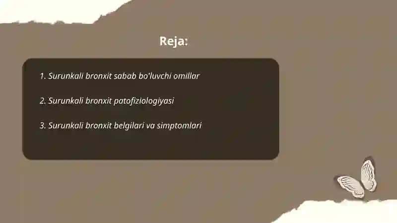 Surunkali bronxit 2