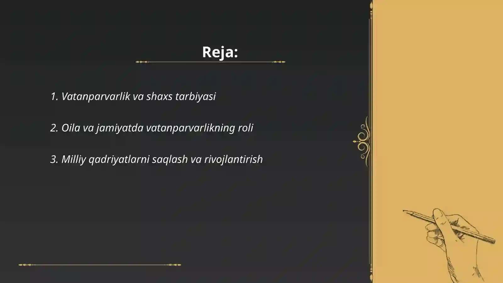 Vatanimning munosib farzandiman 2