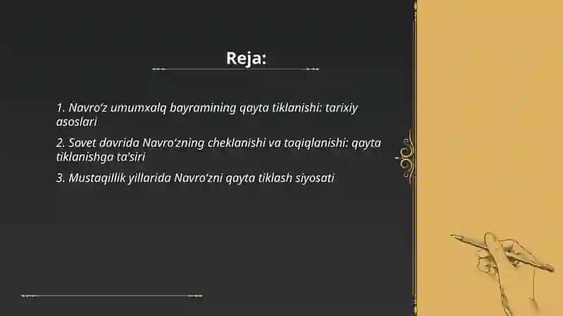 Navroʻz umumxalq bayramining qayta tiklanishi: tarixiy asoslari 2