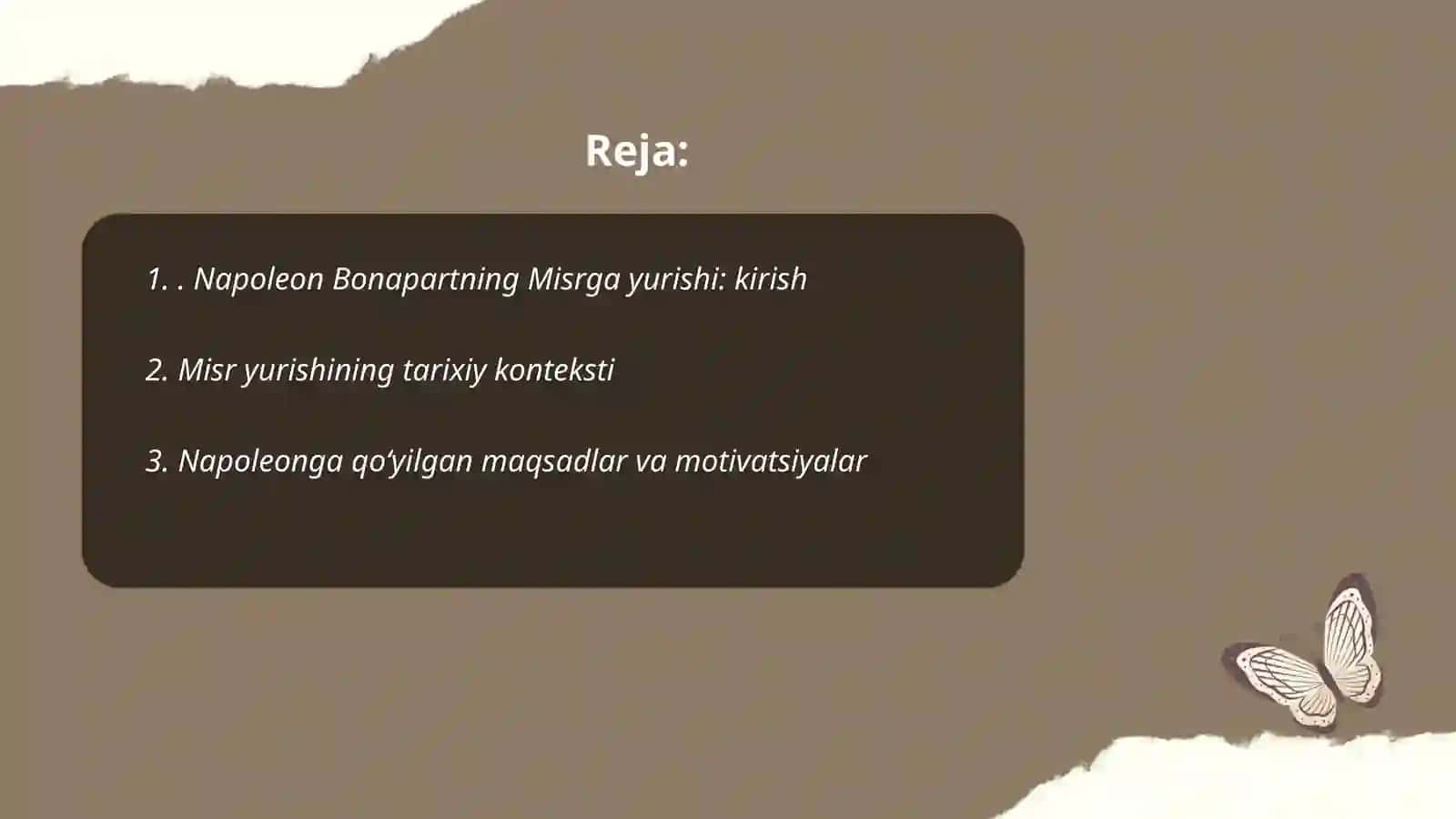Napoleon Bonapartning Misrga yurishi 2