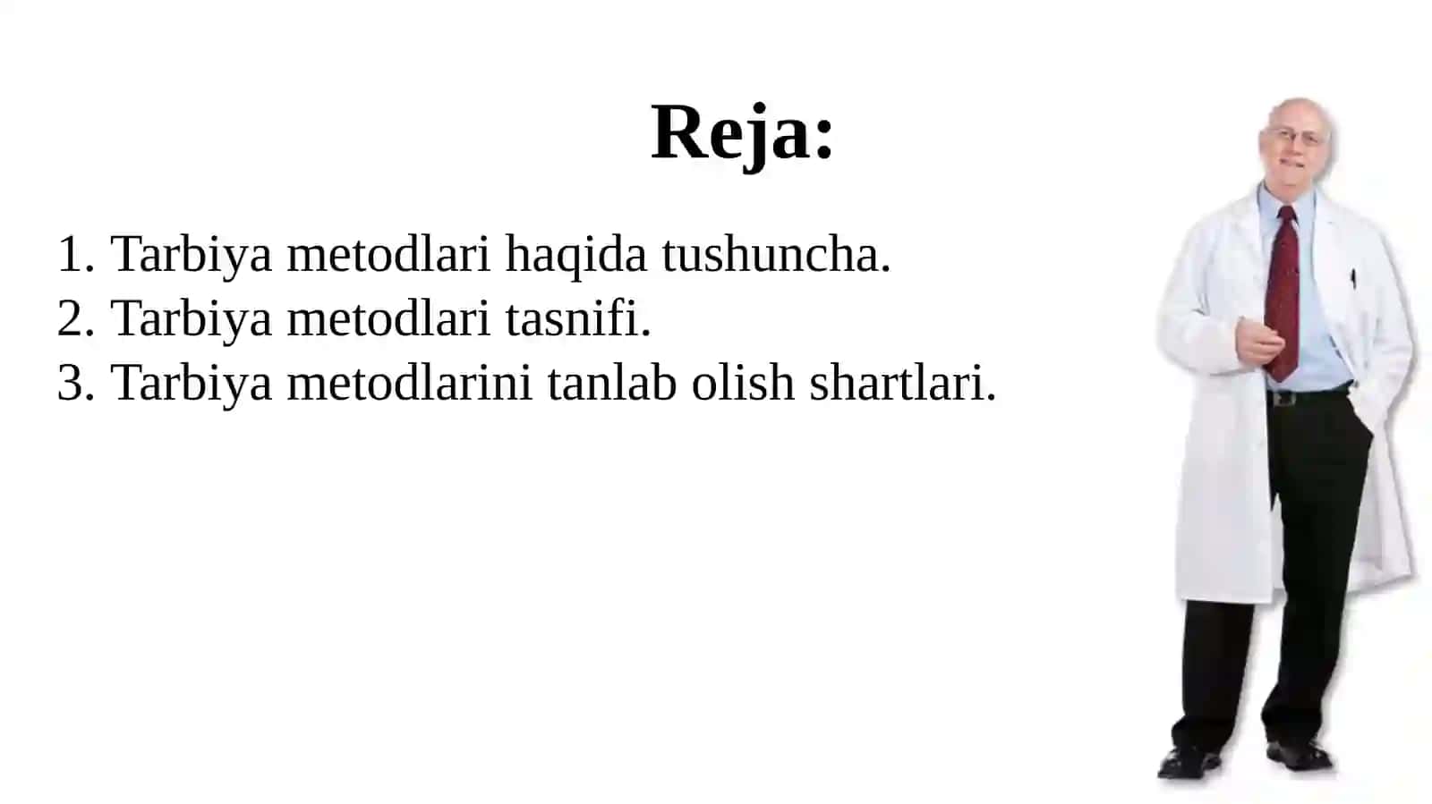 TARBIYA METODLARI TASNIFI 2