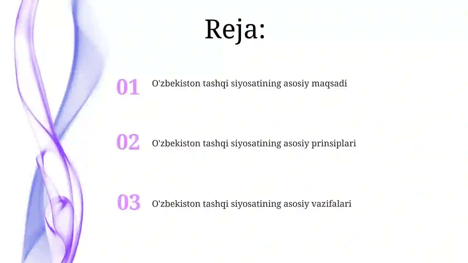 O'zbekistonning tashqisiy siyosatining asosiy maqsadi, prinsiplari va vazifalari 2