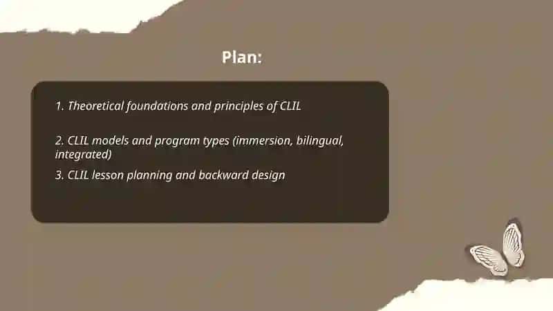 Content and Language integrated Learning 2