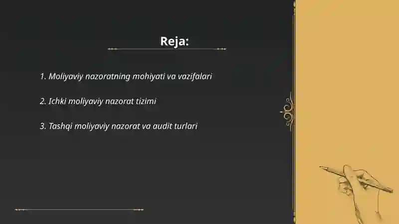 Moliyaviy nazorat 2