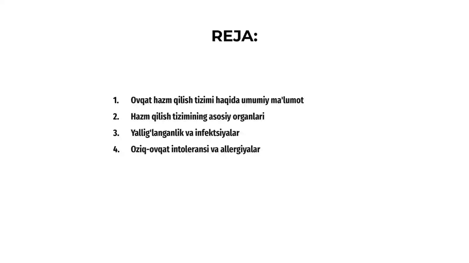 Ovqat hazm qilish tizimi kasalliklari 2