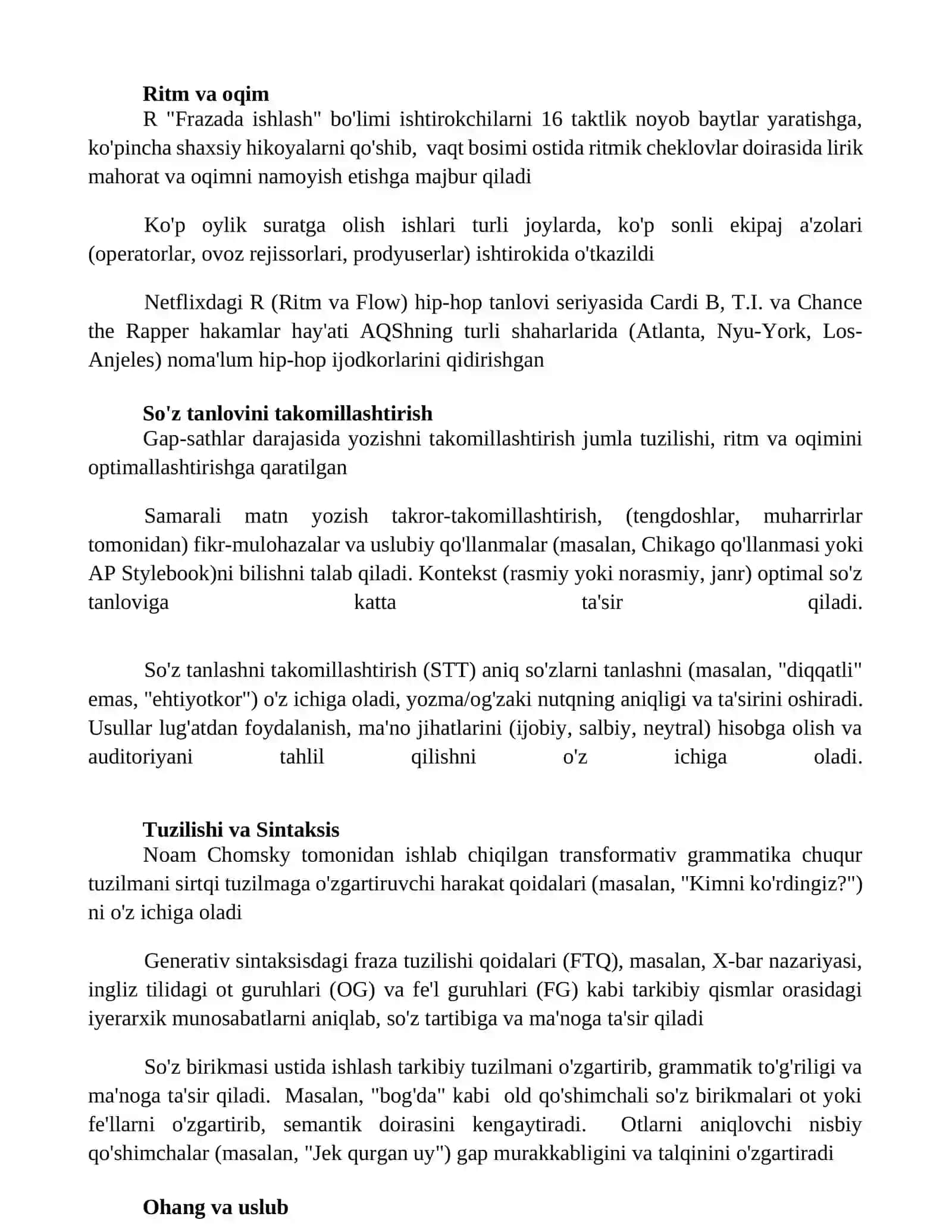 Soʻz birikmasi ustida ishlash 2