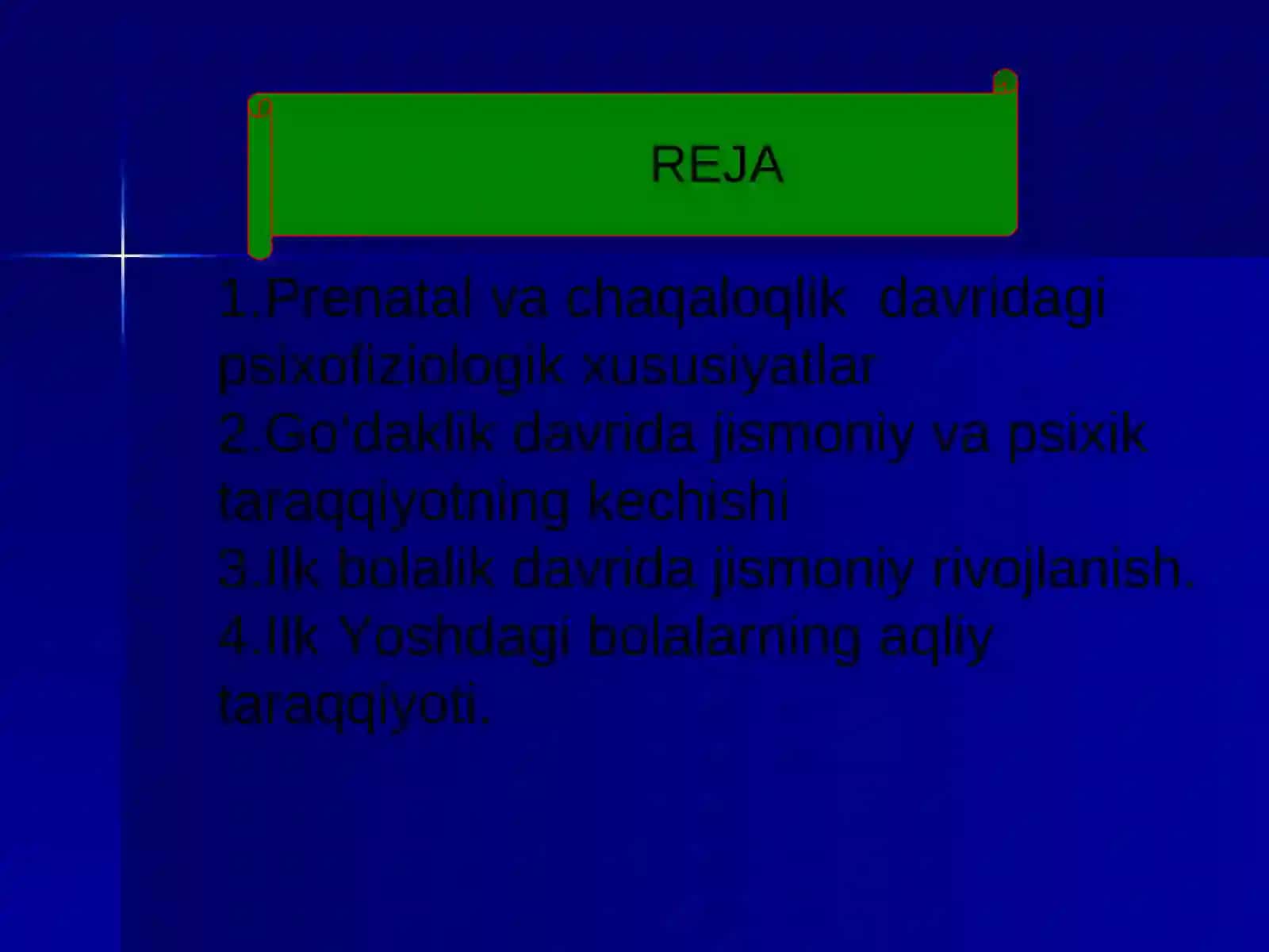 Ontogenezning ilk bosqichlarida  insonning  psixik  rivojlanishiga xos xususiyatlar 2