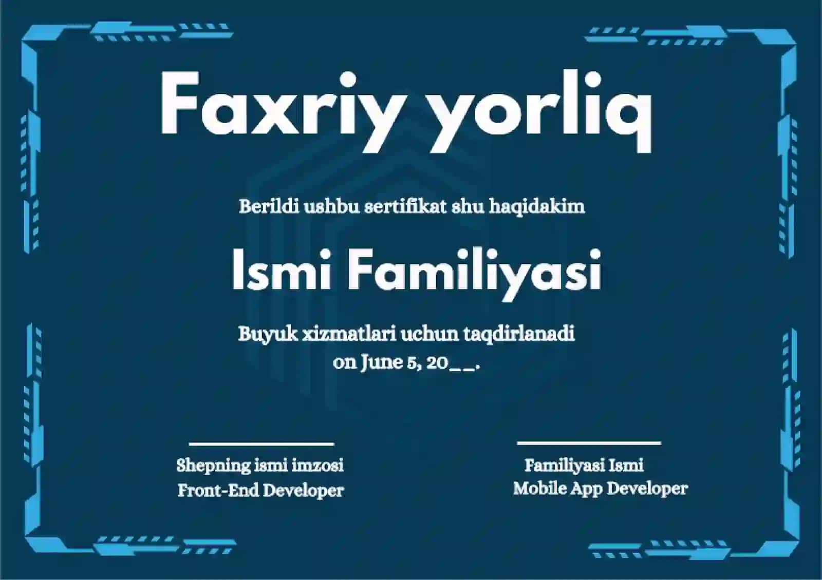 FAXRIY YORLIQ 2