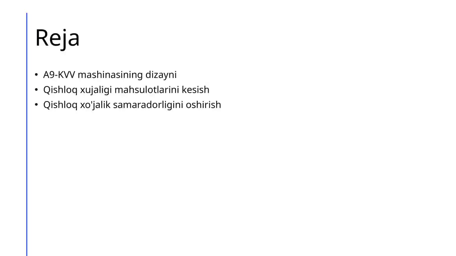A9-KVV qishloq xujaligi maxsulotlarini kesish mashinasi 2