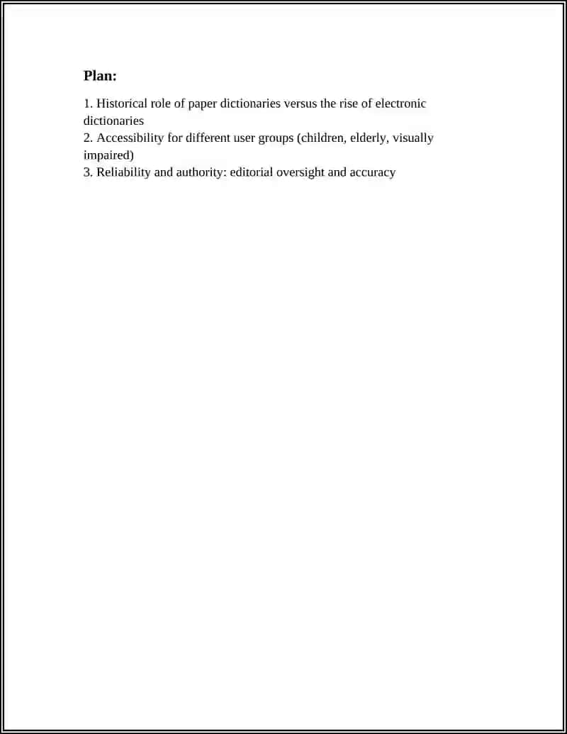 A DEBATE: PAPER VS ELECTRONIC DICTIONARY 2