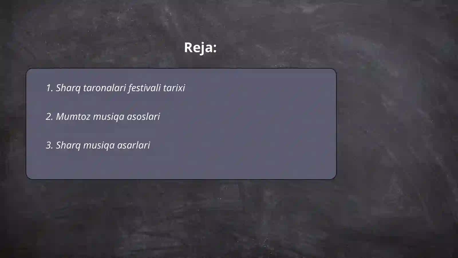 Sharq taronalari festivali tarixi 2