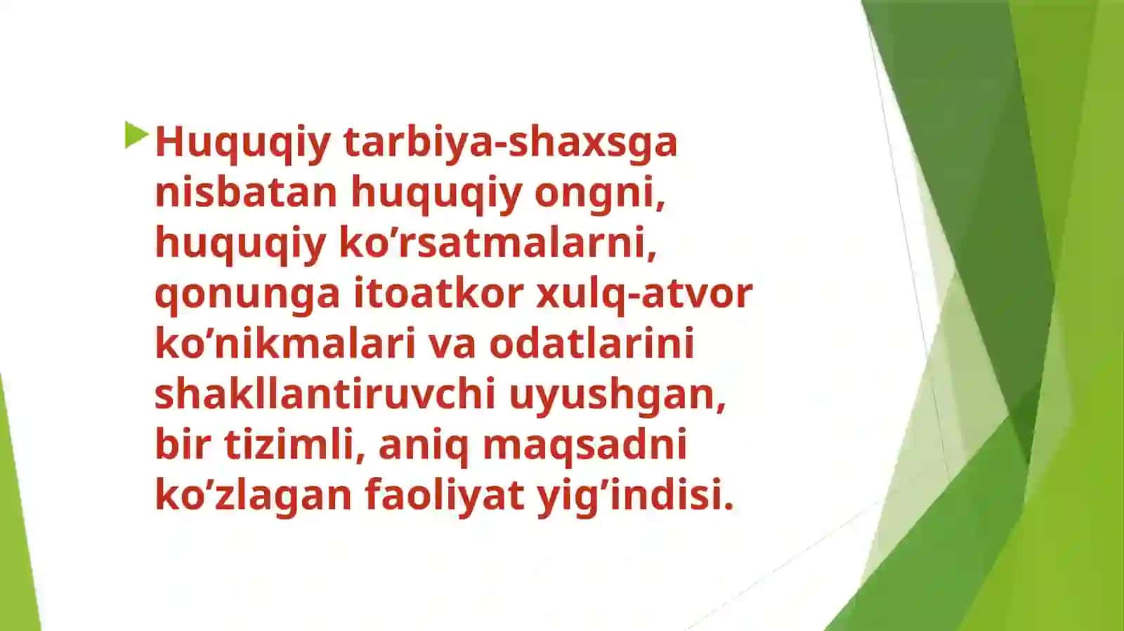 Huquqiy tarbiyaning maqsad va vazifalari 2