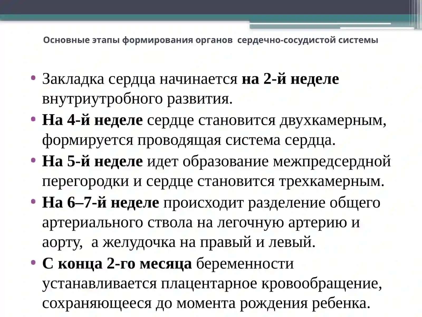 Анатомо-физиологические особенности и семиотика поражений сердечно-сосудистой системы у детей 2