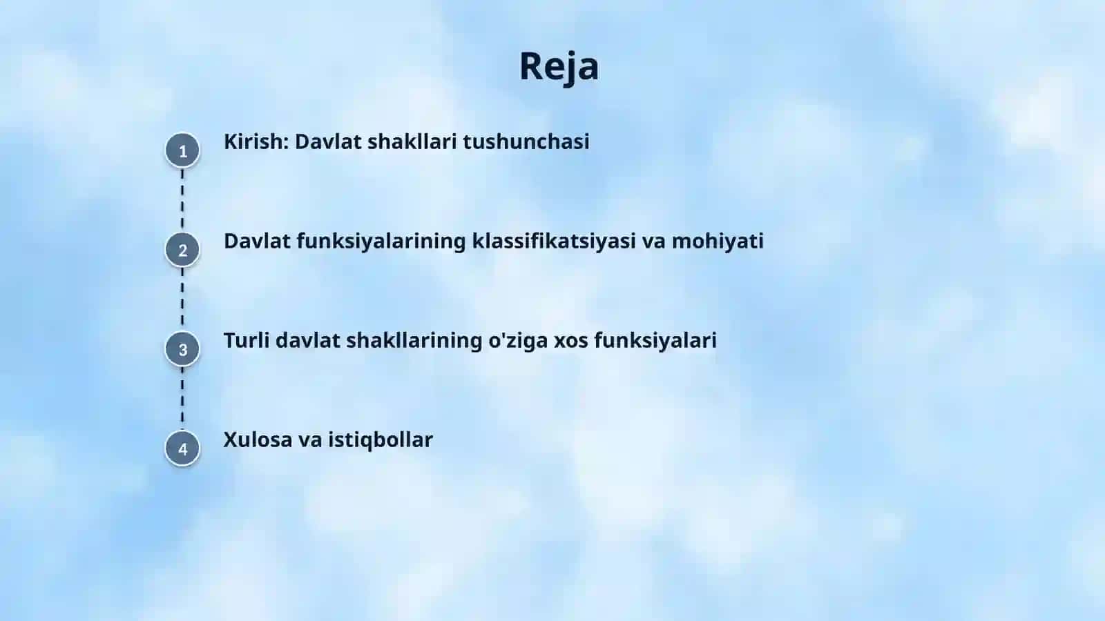 Davlat shaklari funksiyasi 2