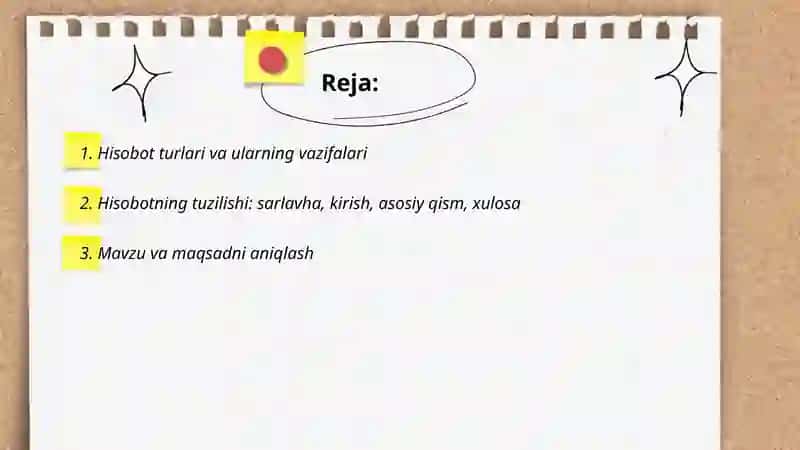 Report writing 2