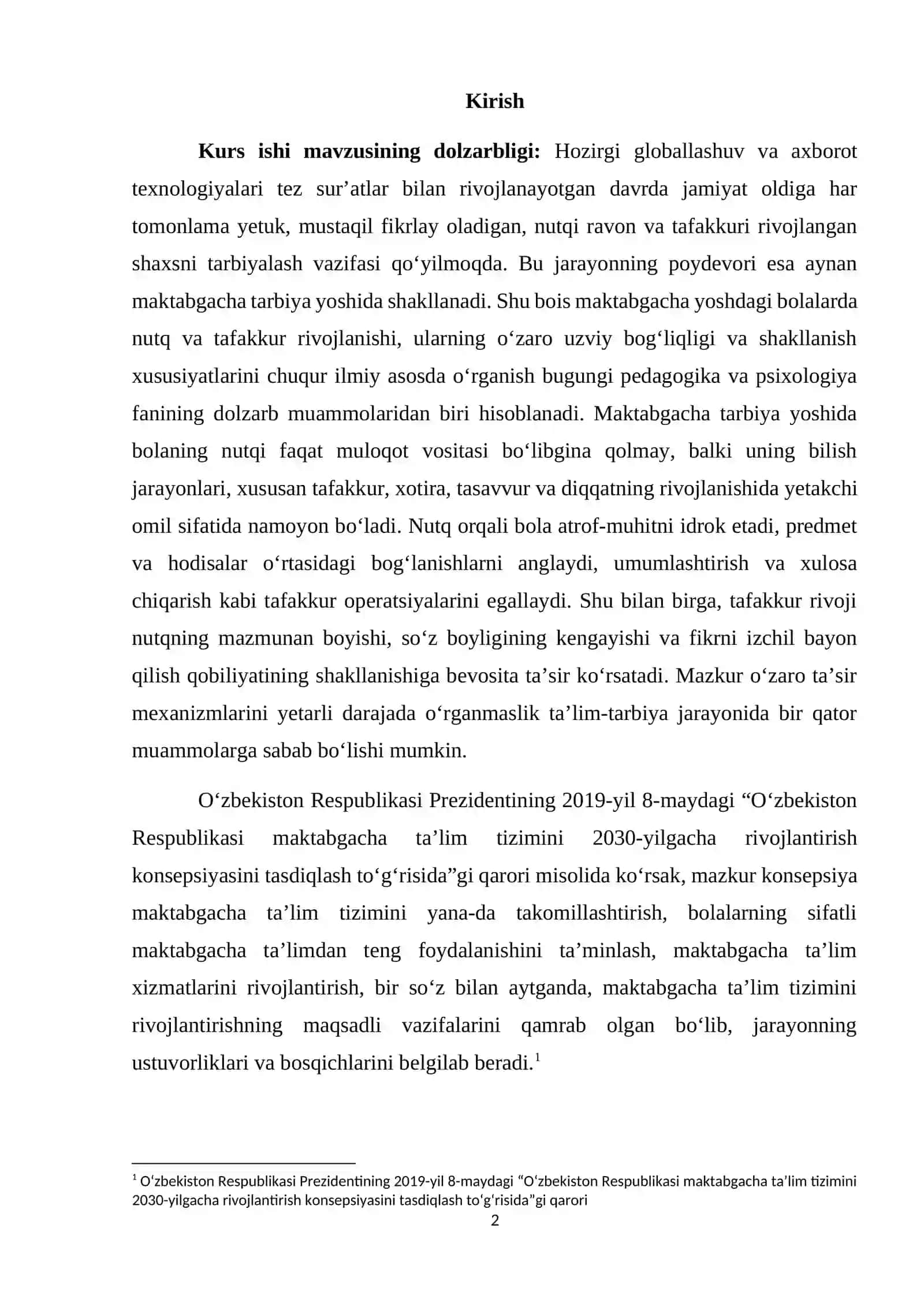 Maktabgacha tarbiyada nutq va tafakkur 2