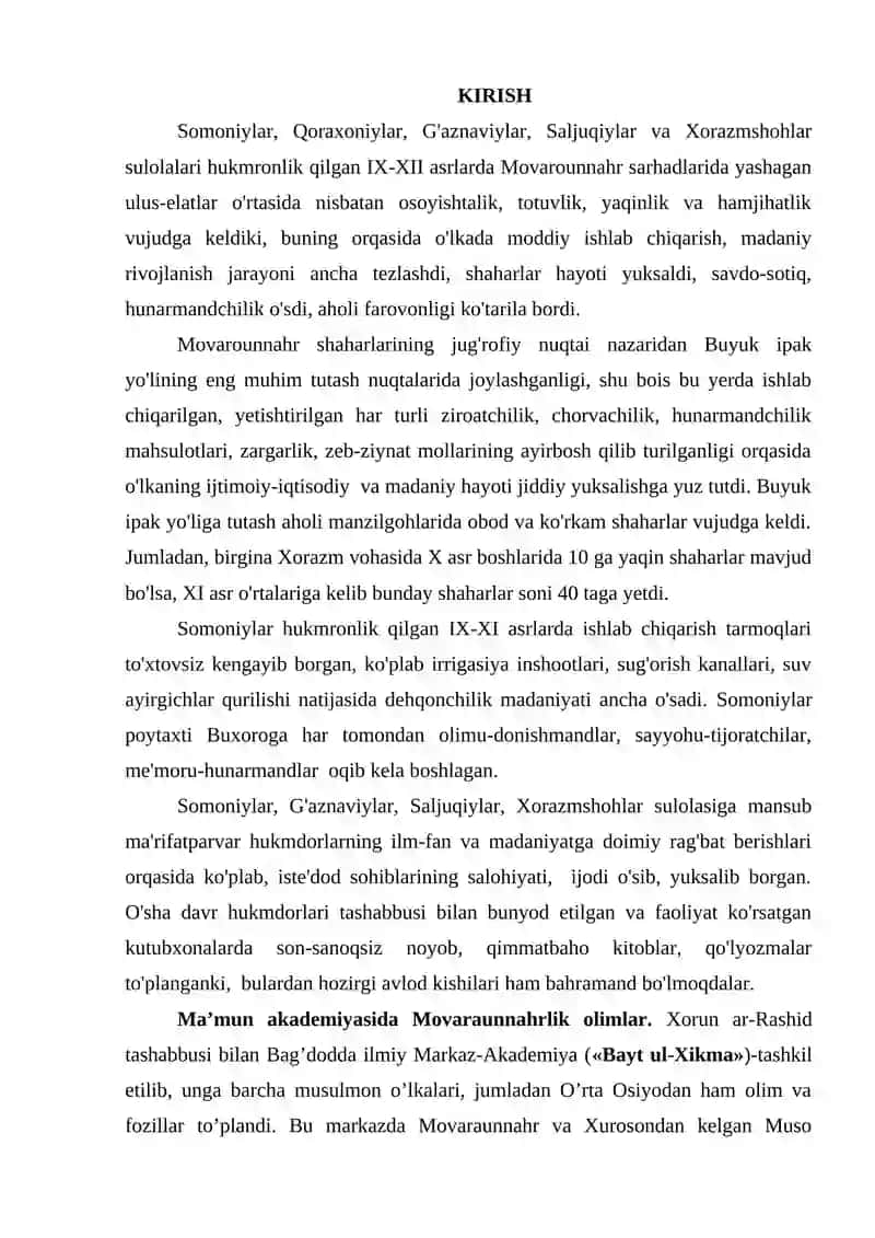 MUTAFAKKUR ALLOMALARIMIZNING MEROSINING FARZAND KAMOLOTIDA TUTGAN OʻRNI 2