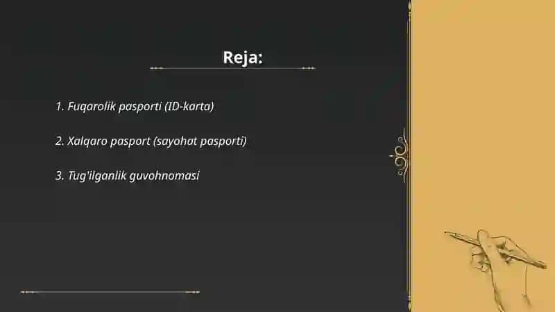 Fuqarolik pasporti (ID-karta) 2