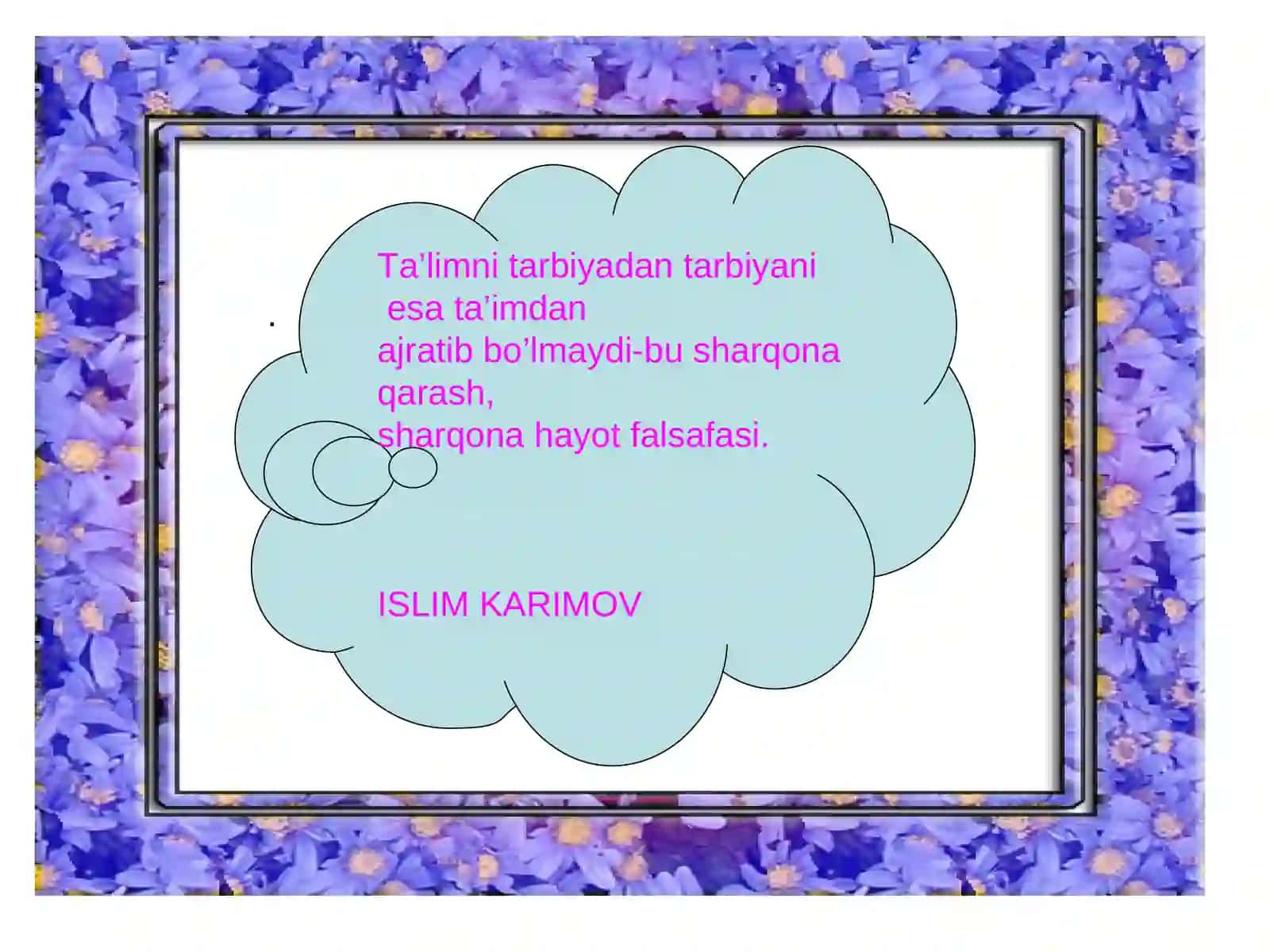 Oila tarbiyasi 2