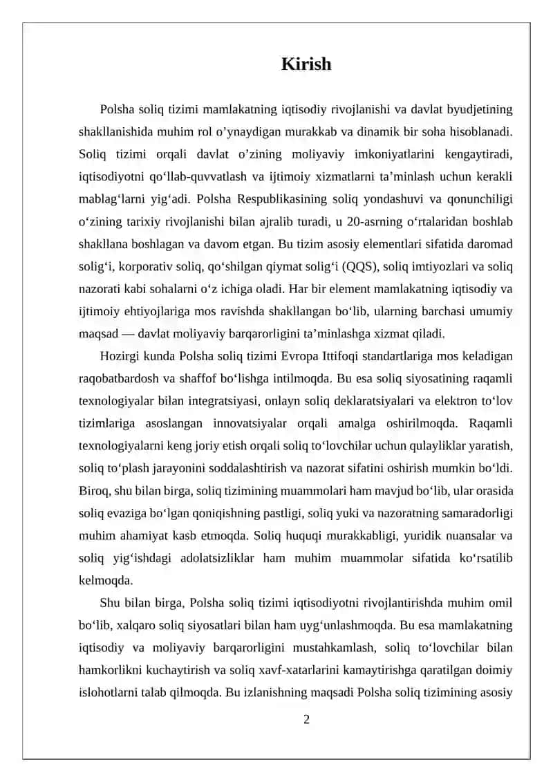 Polsha soliq tizimi 2
