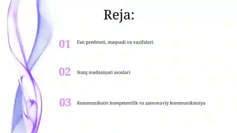 Muloqot va Nutq Madaniyati 2