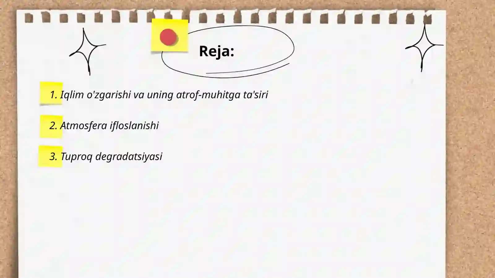 Atrof-muhitga bo‘lgan ta‘sirini baholash va ekologik oqibatlar to‘g‘risi bildirish hujjatlari 2