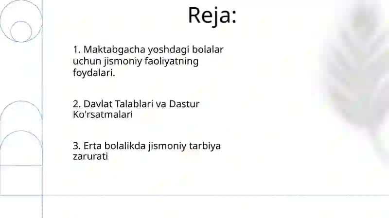 Jismoniy faoliyatning foydalari 2