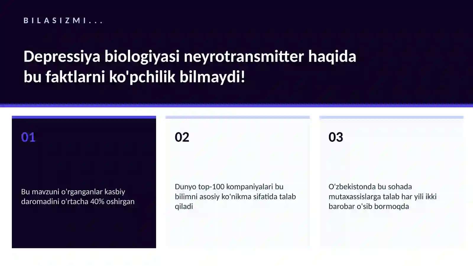 Depressiya biologiyasi neyrotransmitter 2