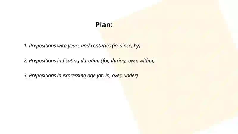 Preposition | Numerals 2