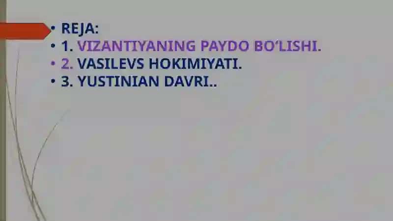 VI-XI asrlarda Vizantiya imperiyasi 2