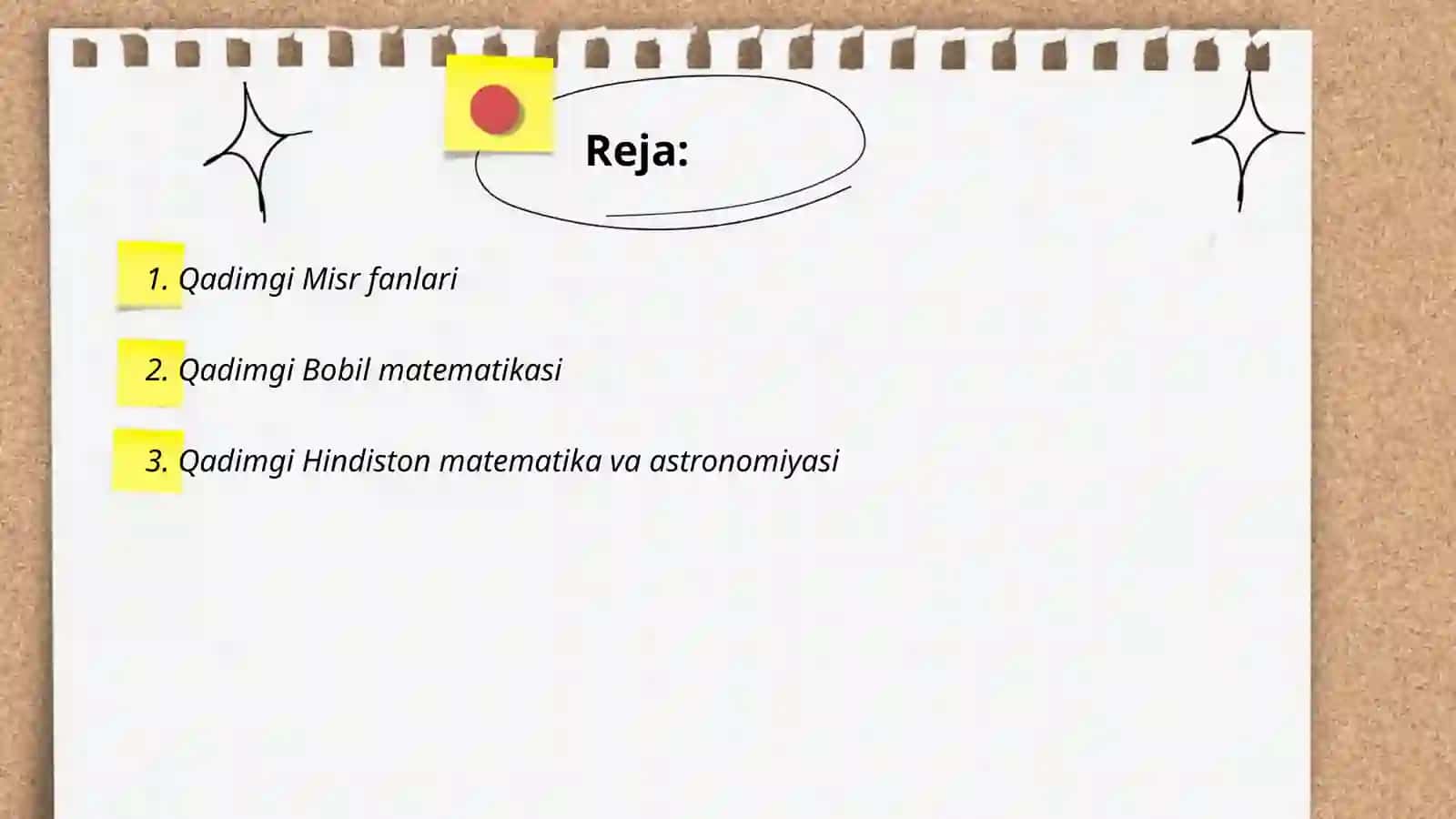 Qadimgi davrlarda fanning rivojlanishi 2