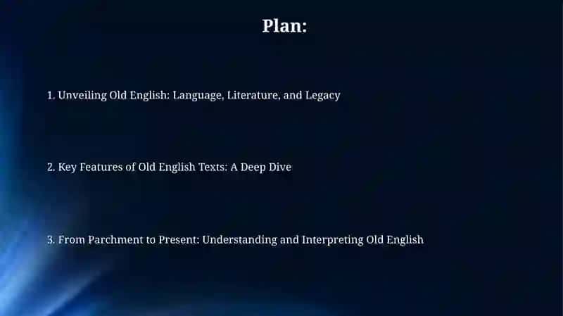 Written monuments of Old English 2