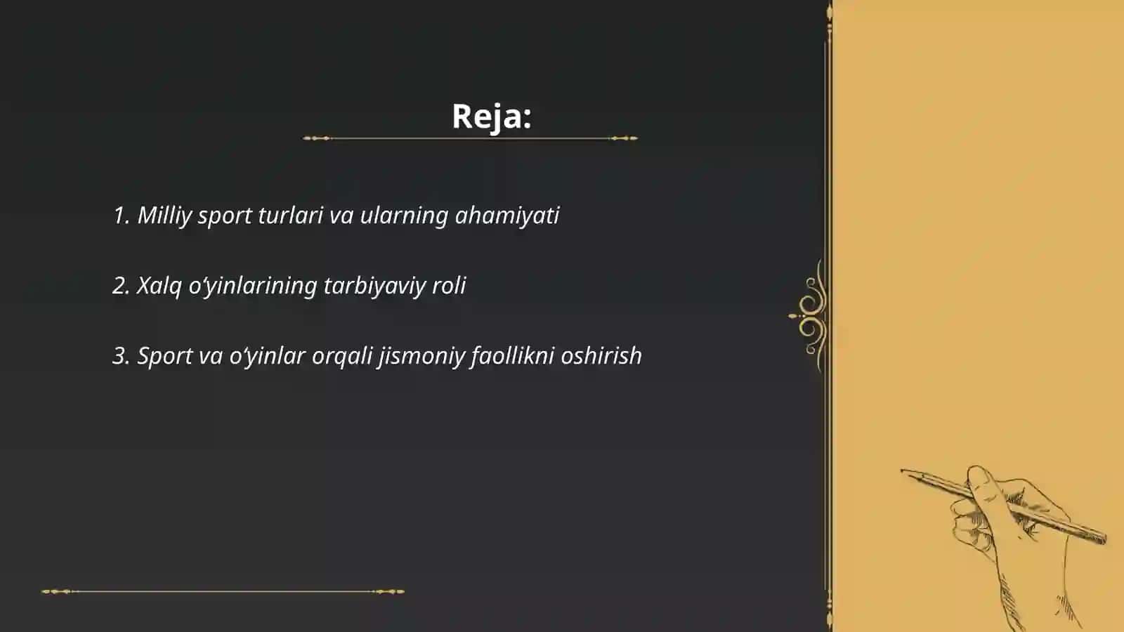 Milliy sport turlari va xalq oʻyinlaridan aholi jismoniy tarbiyada foydalanish usullari 2