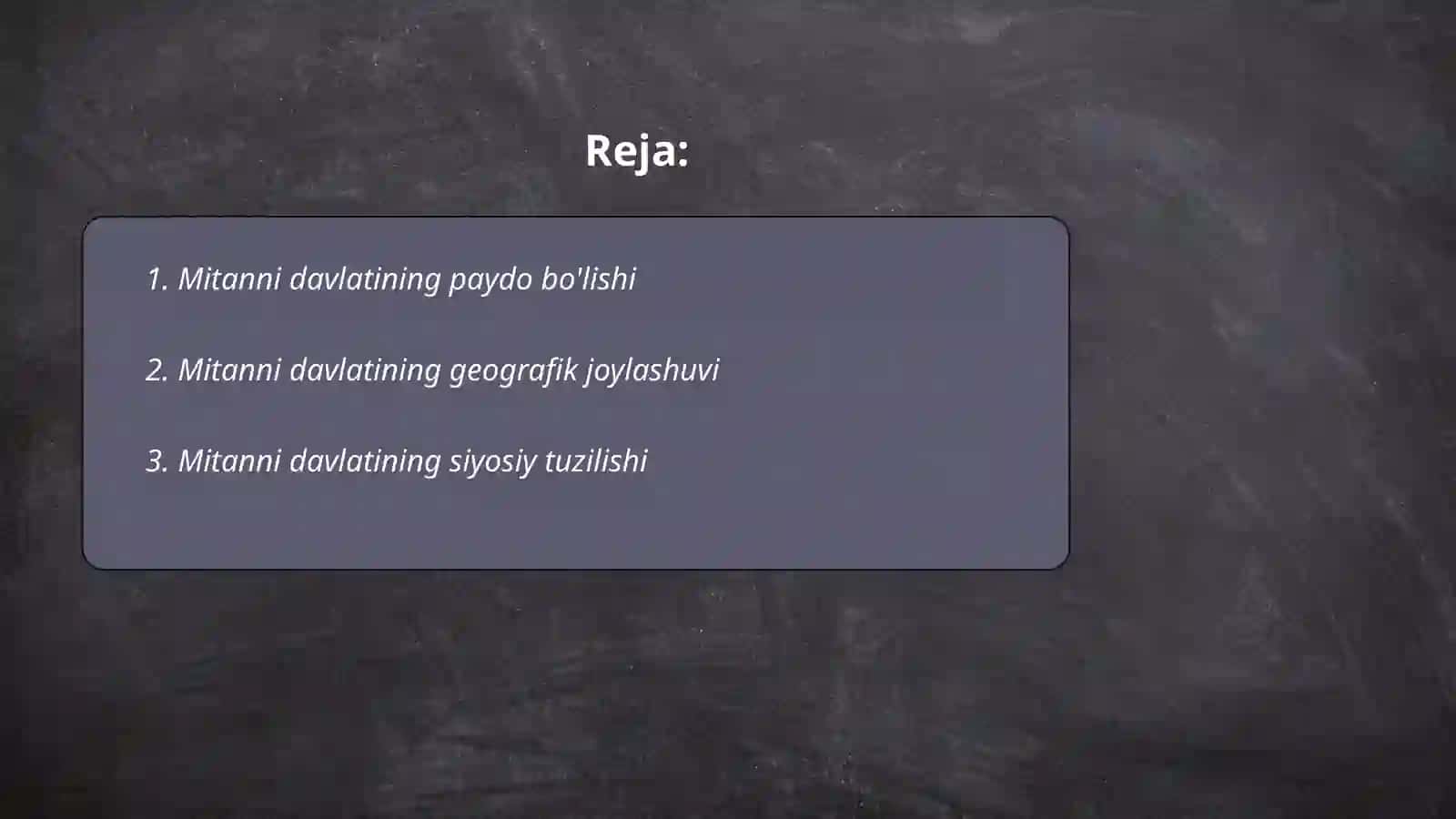 Mitanni Davlati Tarixi 2