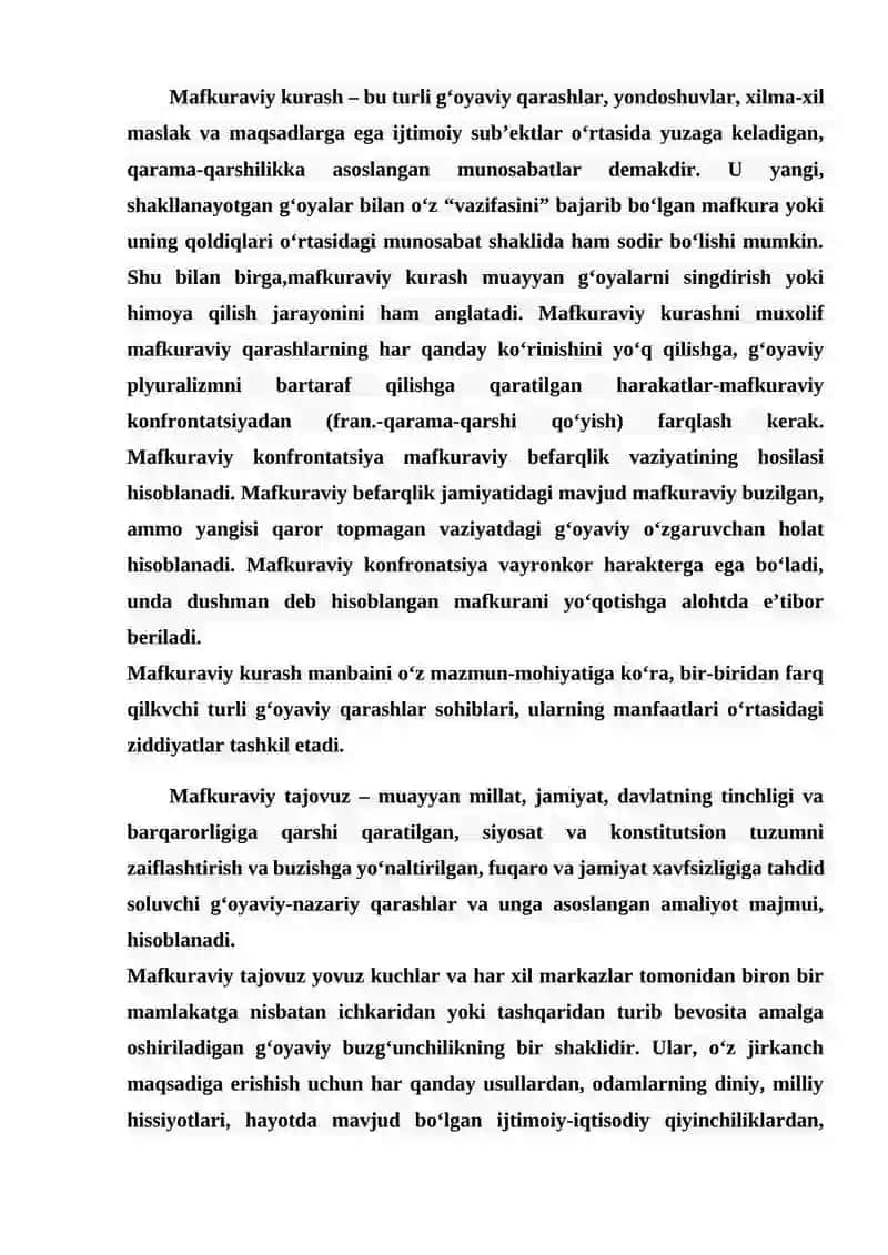 Mafkuraviy kurash 2