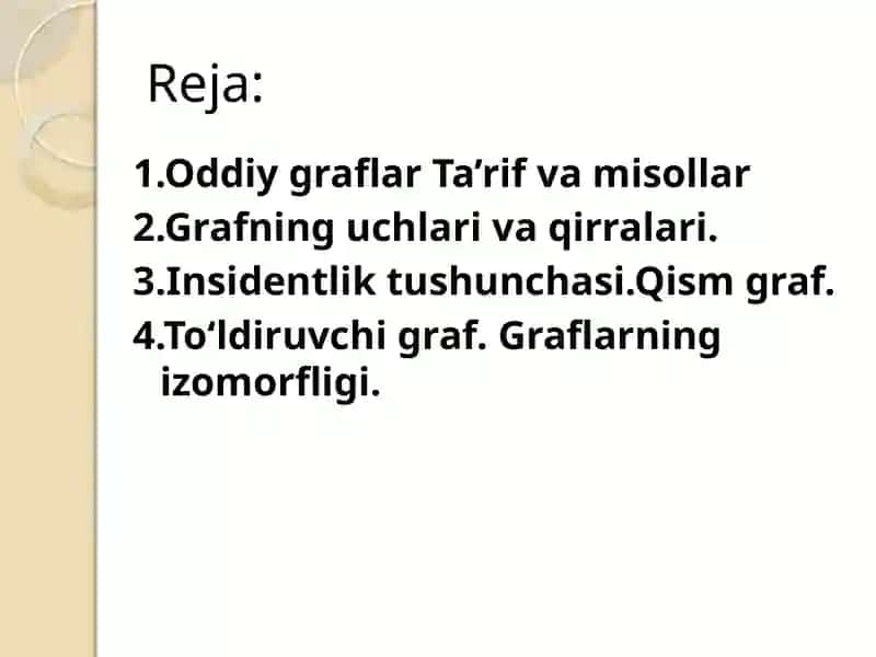 Graflarning izomorfligi 2