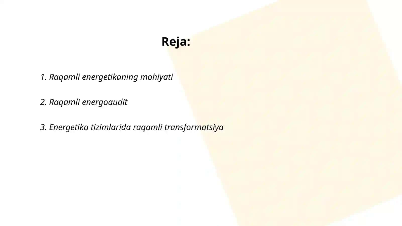 Raqamli energetika tushunchasi va pog'onala 2