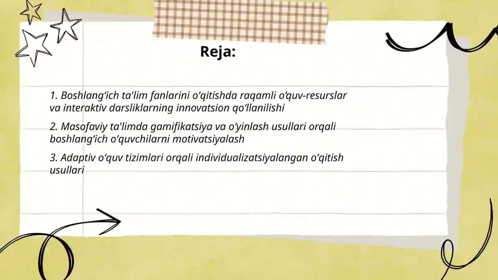Boshlangʻich ta'lim fanlarini oʻqitishda innovatsion yondashuv. Masofaviy ta'limda innovatsiyaning roli. Hozirgi davrda jahon mamlakatlari masofaviy ta'lim tizimi 2