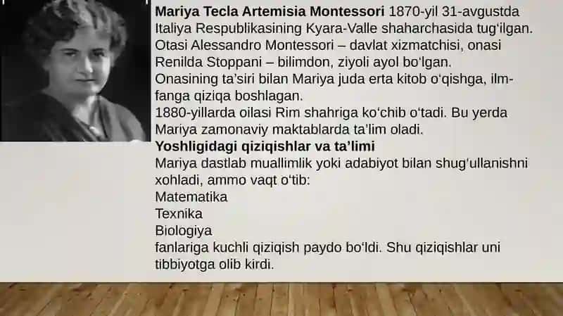 M.Montessori Metodikasi 2