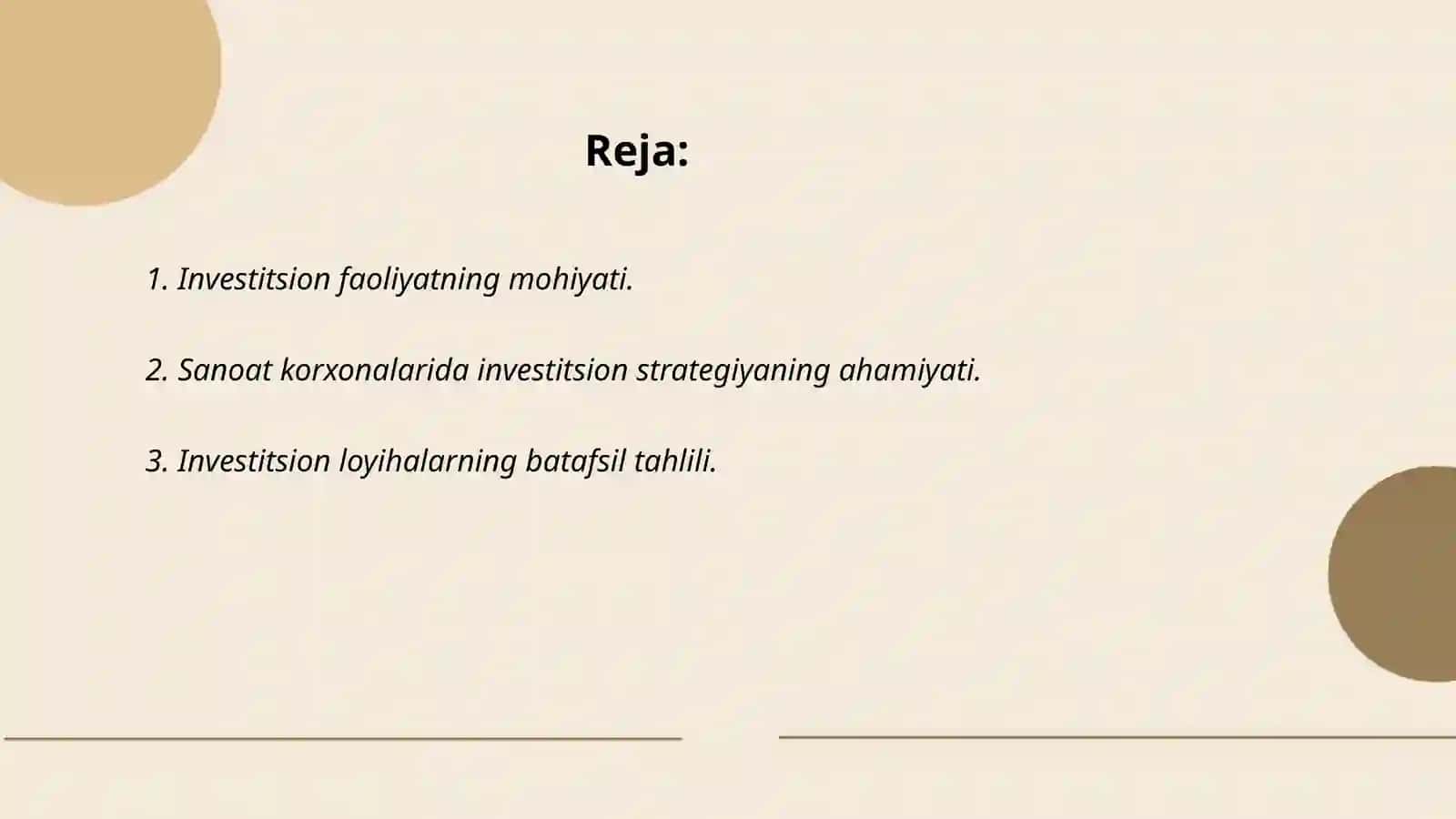 Sanoat korxonalarining investitsion faoliyati 2