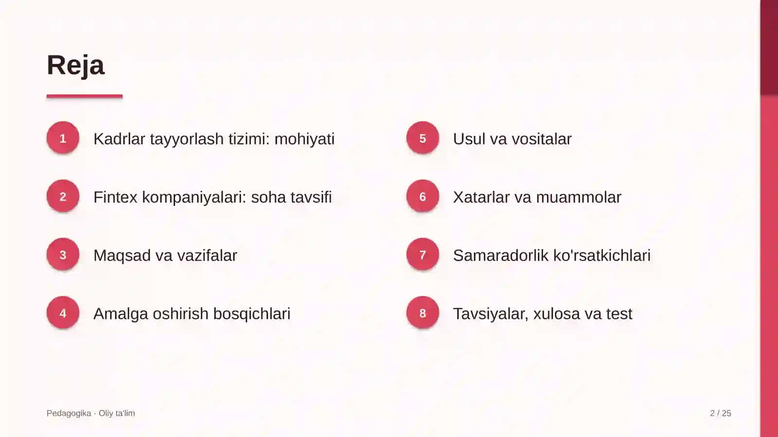 fintex kompaniyalarida kadrlar tayyorlash tizimi 5590 2