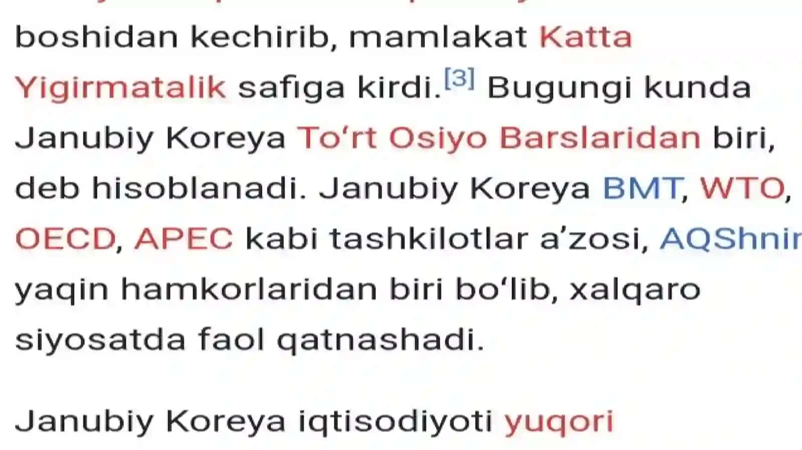 Koreya iqtisodiyoti 2