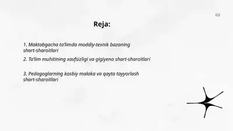 Bolalar oʻqishining pedagogikasining shart-sharoitlari 2
