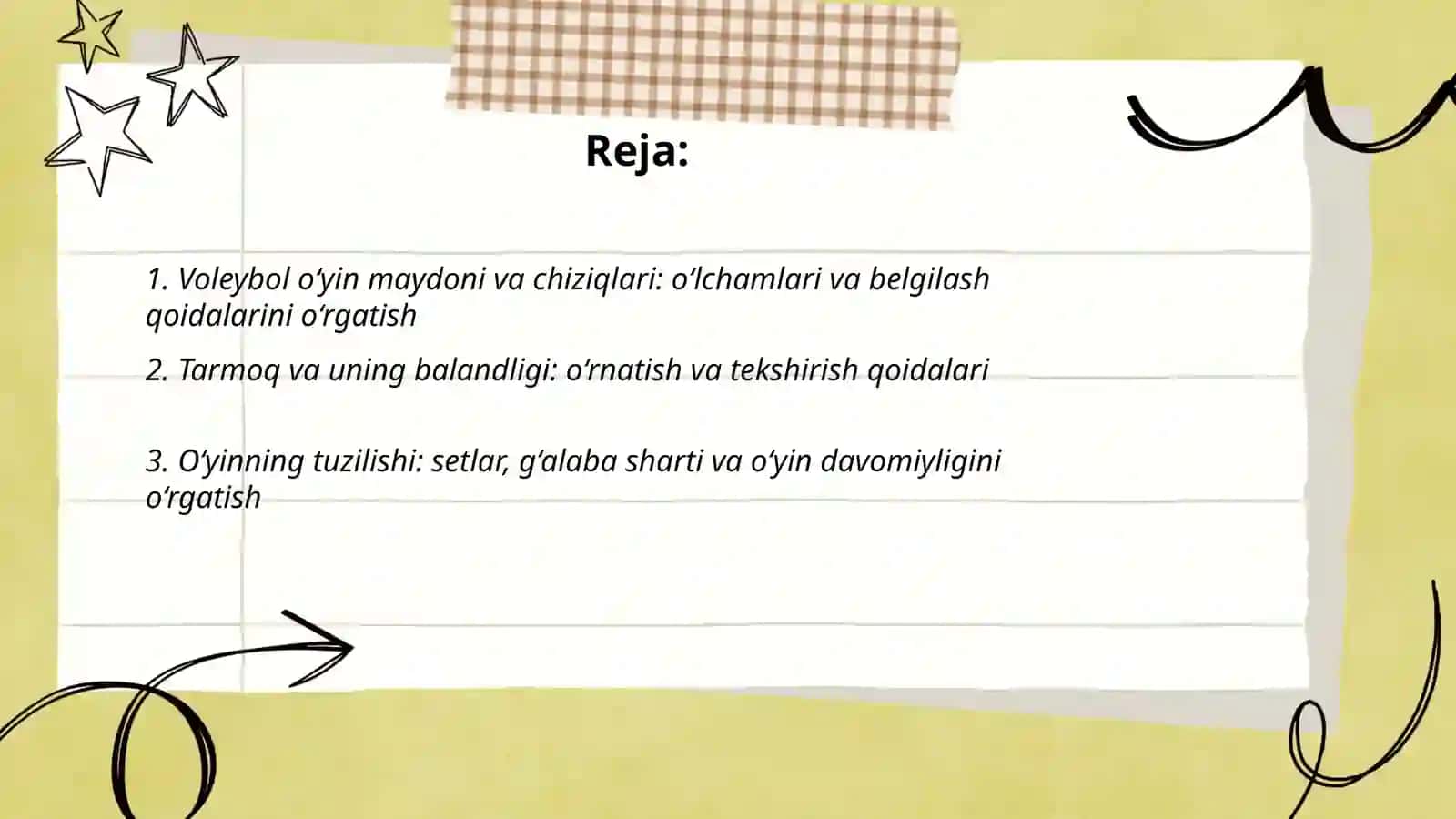 Voleybol o‘yin qoidalarini o'rgatish 2