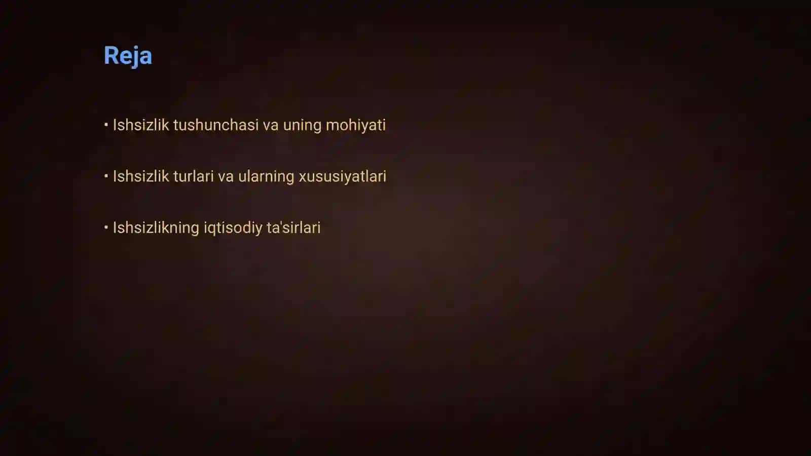 Ishsizlikning mohiyati, turlari va ijtimoiy iqtisodiy tasiri 2
