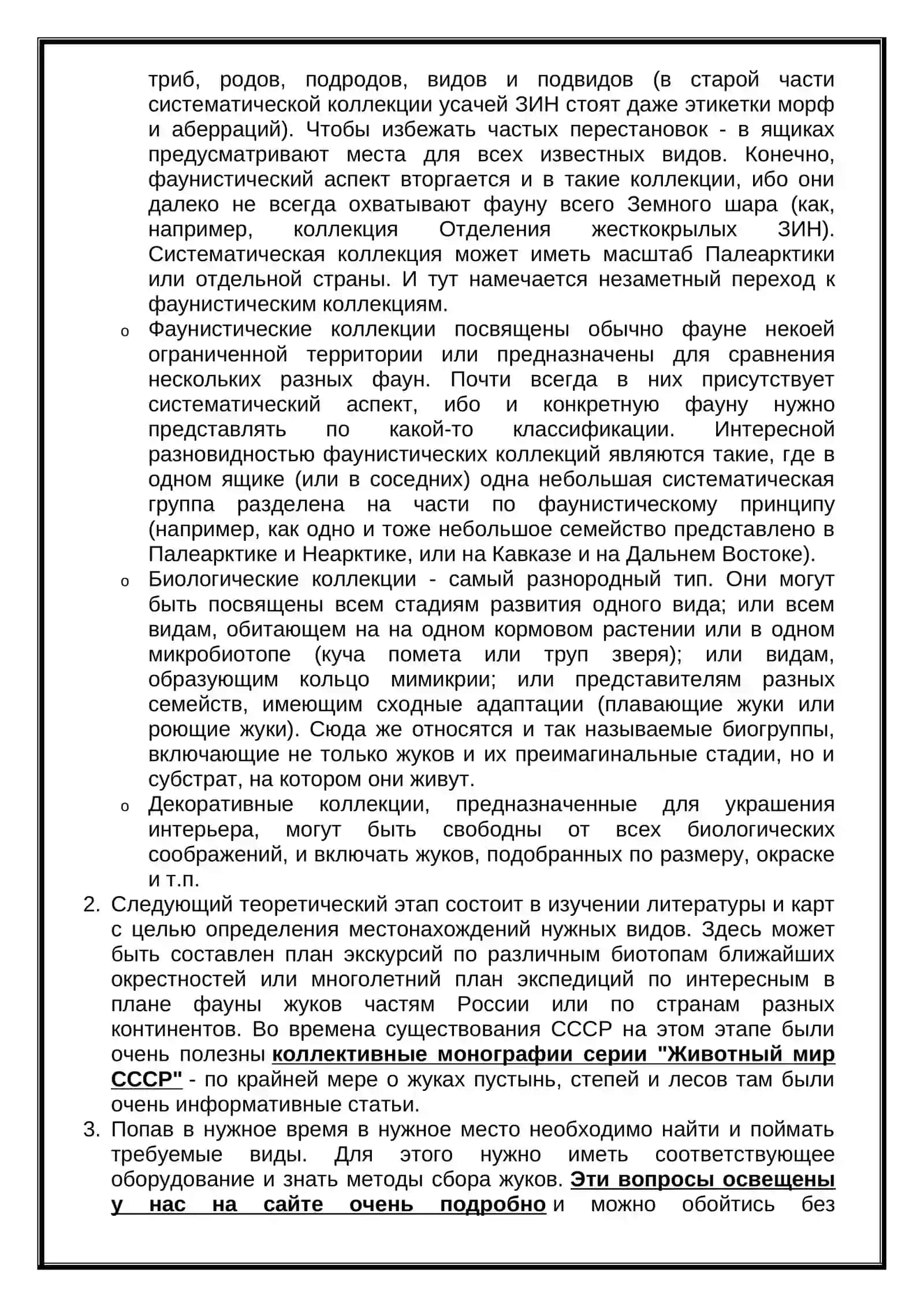 Коллекция насекомых 2