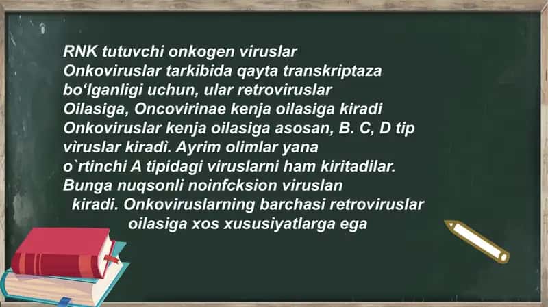 RNK tutuvchi onkogen viruslar 2