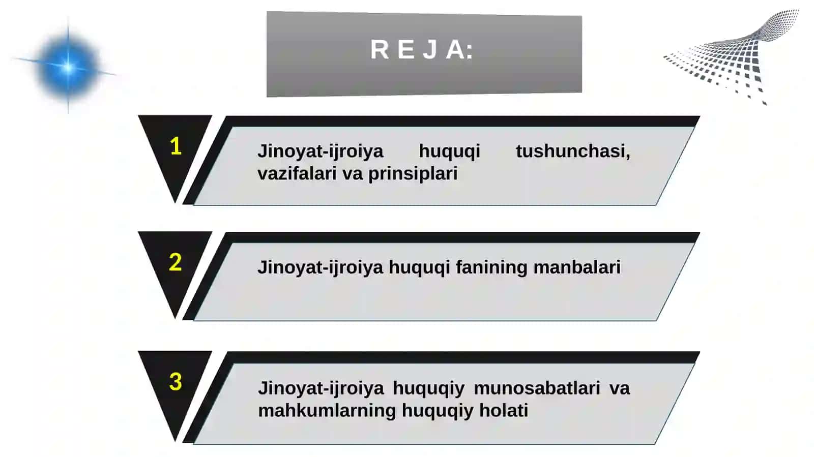 Jinoyat-ijroiya huquqi tushunchasi, vazifalari va prinsiplari 2