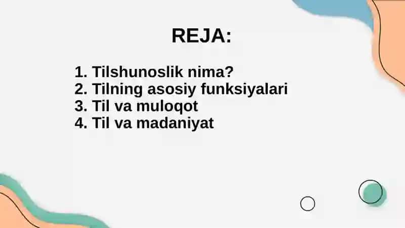 Tilshunoslik va semiotika 2